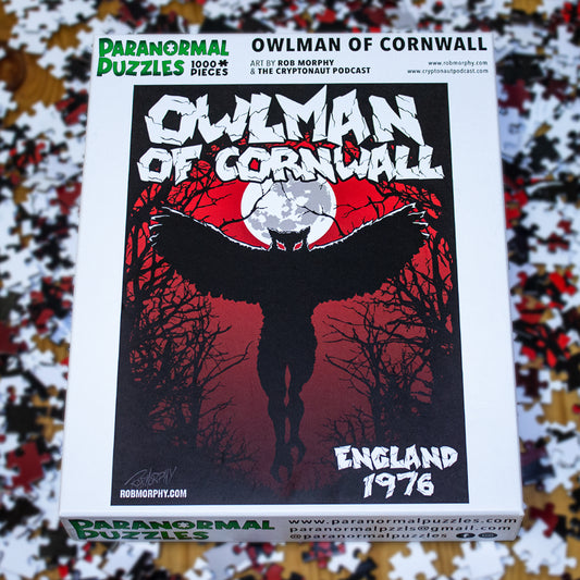 Owlman of Cornwall - 1000 piece jigsaw puzzle